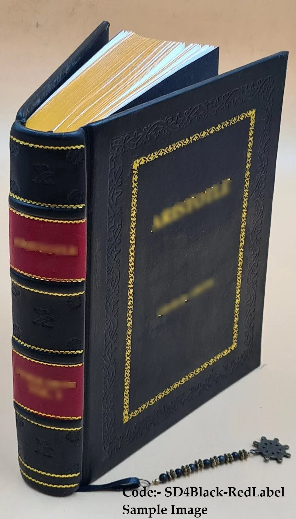 La prison d'Ã‰dimbourg / Walter Scott ; traduction de M.-L. Daffry de La Monnoye,... ; dessins de . H. Clerget, Ferdinandus, D. Maillart et Pellicer 1884 [Premium Leather Bound]