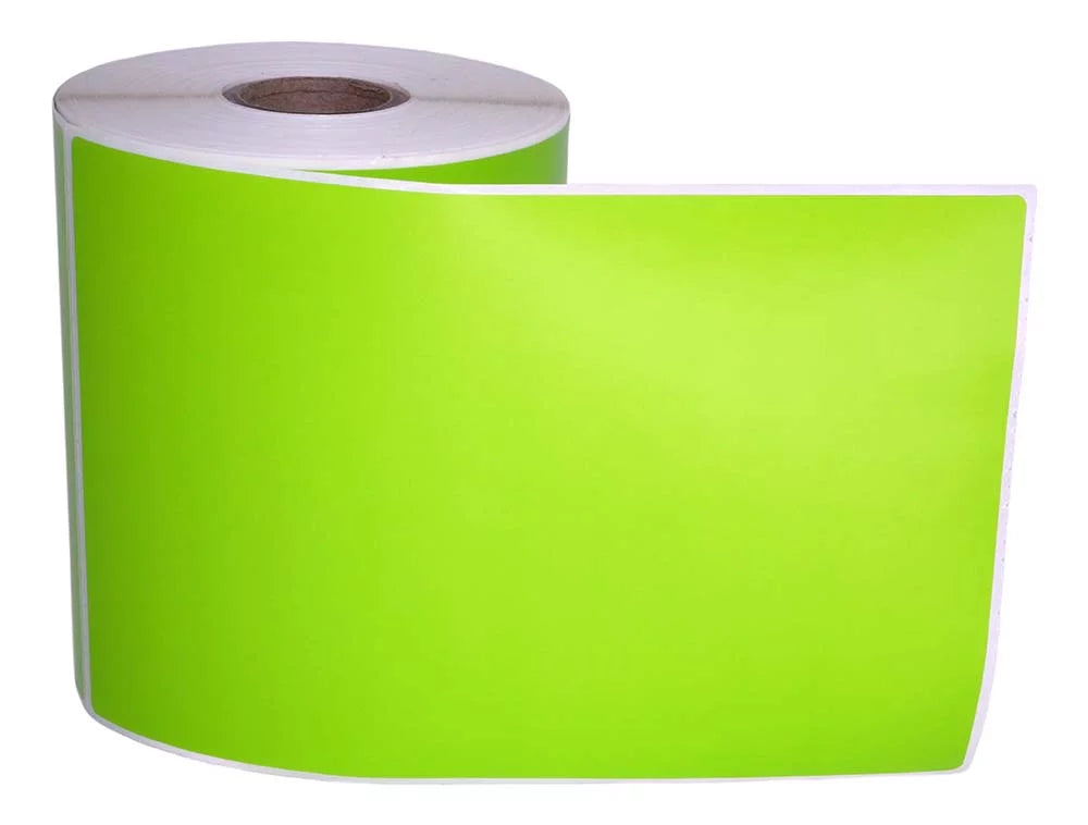 15 Rolls 4"x6"  Color Direct Thermal Shipping Label Compatible with Zebra Eltron Printers