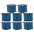 8 Pack VF3500 3-Layer Fine Dust Cartridge Filter Replacement Part 26643 Compatible with  3-4.5 Gallon Wet & Dry Portable Vacuums