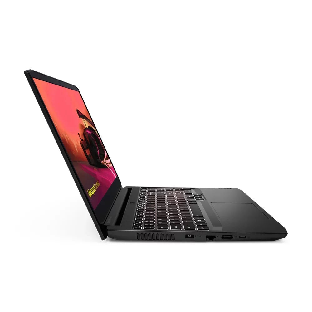 Lenovo IdeaPad 3 Gaming Laptop, 15.6" 120Hz  Display,  Ryzen 7 5800H Upto 4.4GHz, 8GB , 512GB NVMe ,  GeForce  3060, , Wi-Fi, Bluetooth, Windows 11 Home (82K200URUS)