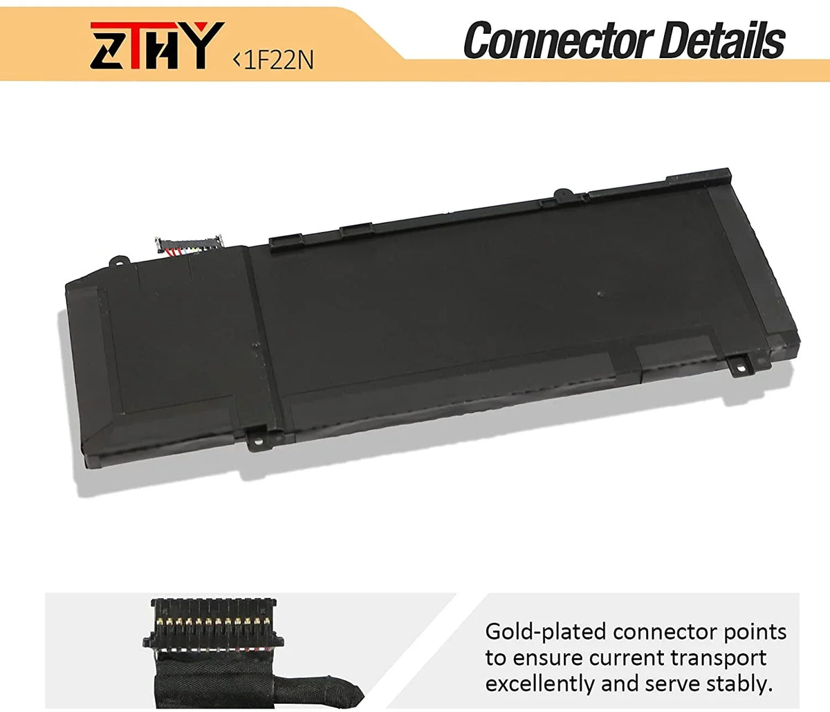 New 1F22N Laptop y Replacement for Dell Alienware M15 P79F M17 R1 P37E P37E001 Dell G7 7590 G7 7790 G5 5590