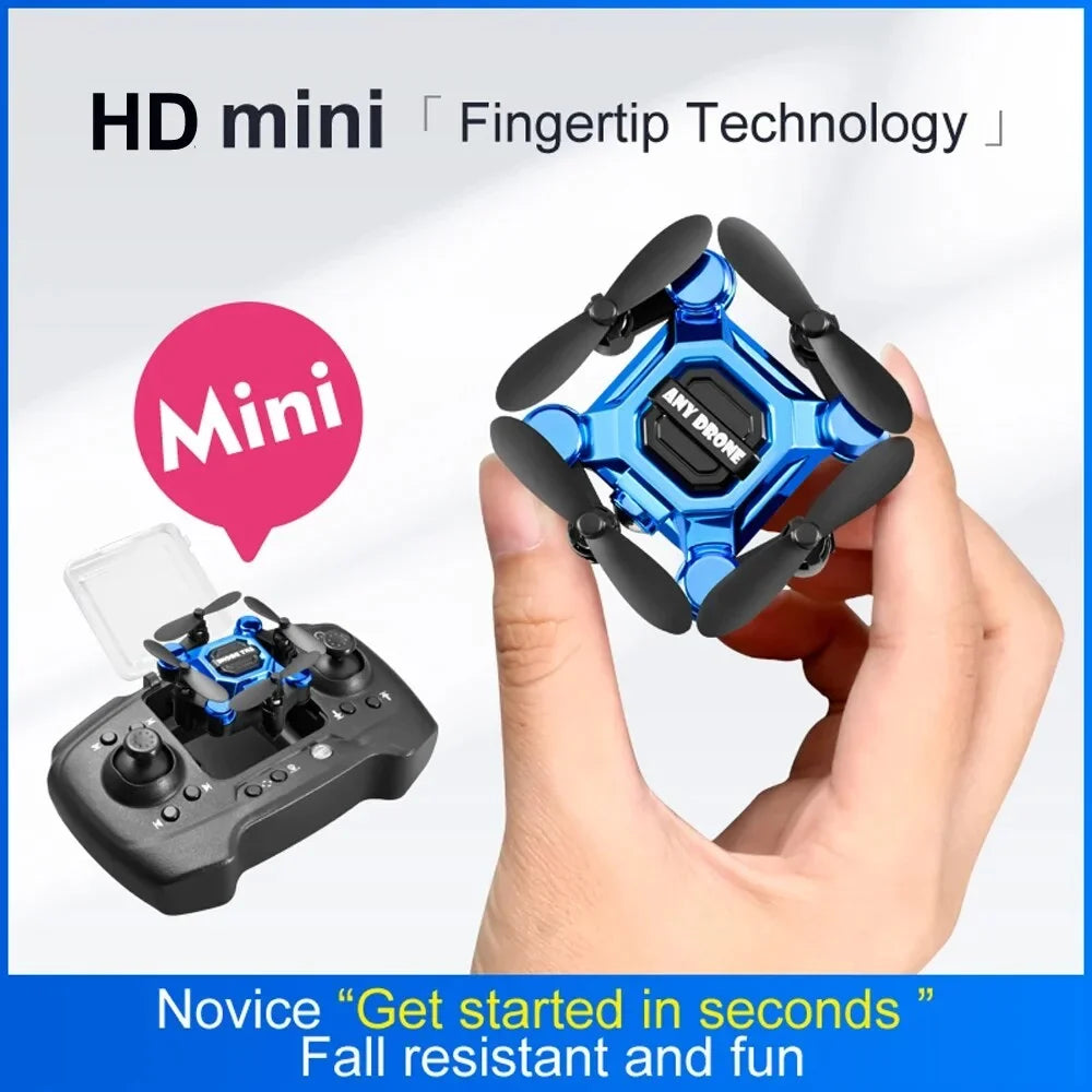 K04 Mini Drone for Kids,  Quadcopter  Camera 360° Flip Headless Drones Foldable  Aircraft One Key Land Auto Hovering Suitable for Beginners Toys Gift