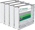 Filterbuy 20x20x5  8 Pleated   Furnace Air Filters for Trion Air Bear 255649-103 (4-Pack)