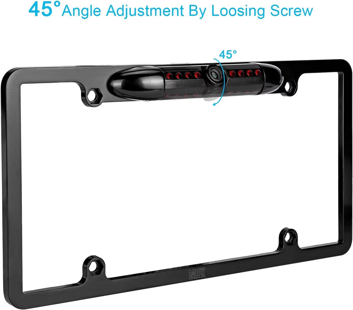 Backup Camera Rearview License Plate Frame for  -AX5500 XAVAX5500 Black
