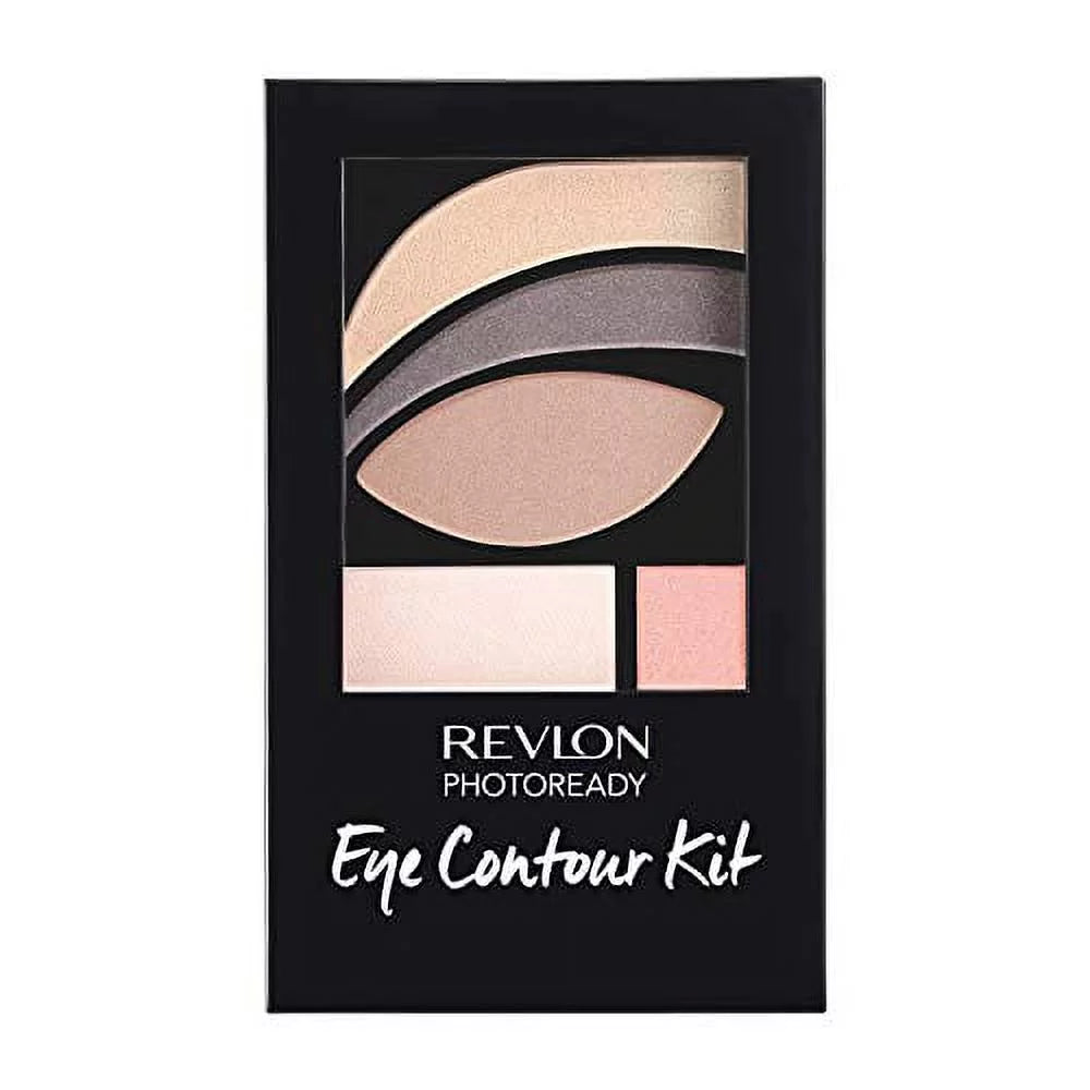 2 Pack Revlon Eyeshadow Paette, PhotoReady Eye Makeup, Creamy Pigmented in Blendable Matte & Shimmer Finishes 505 Impressionist, 0.01 Oz