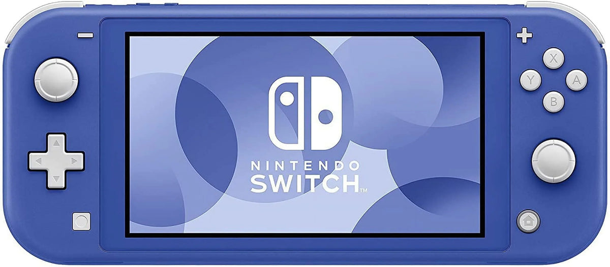 Nintendo Switch Lite Blue - 5.5" Touchscreen Display, Built-in Plus Control Pad, Built-in Speakers, 802.11ac WiFi, Bluetooth, Bundle with Carrying Case +  cable