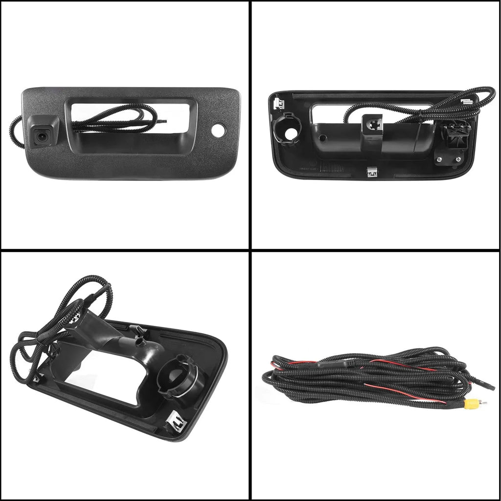 Rear View Backup Tailgate Handle Camera for 2007-2013 Chevy Silverado/ Sierra 22755304