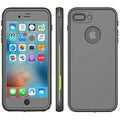 iPhone 8 Plus & 7 Plus Waterproof Case - Underwater Snowproof Dirtproof Shockproof Cover