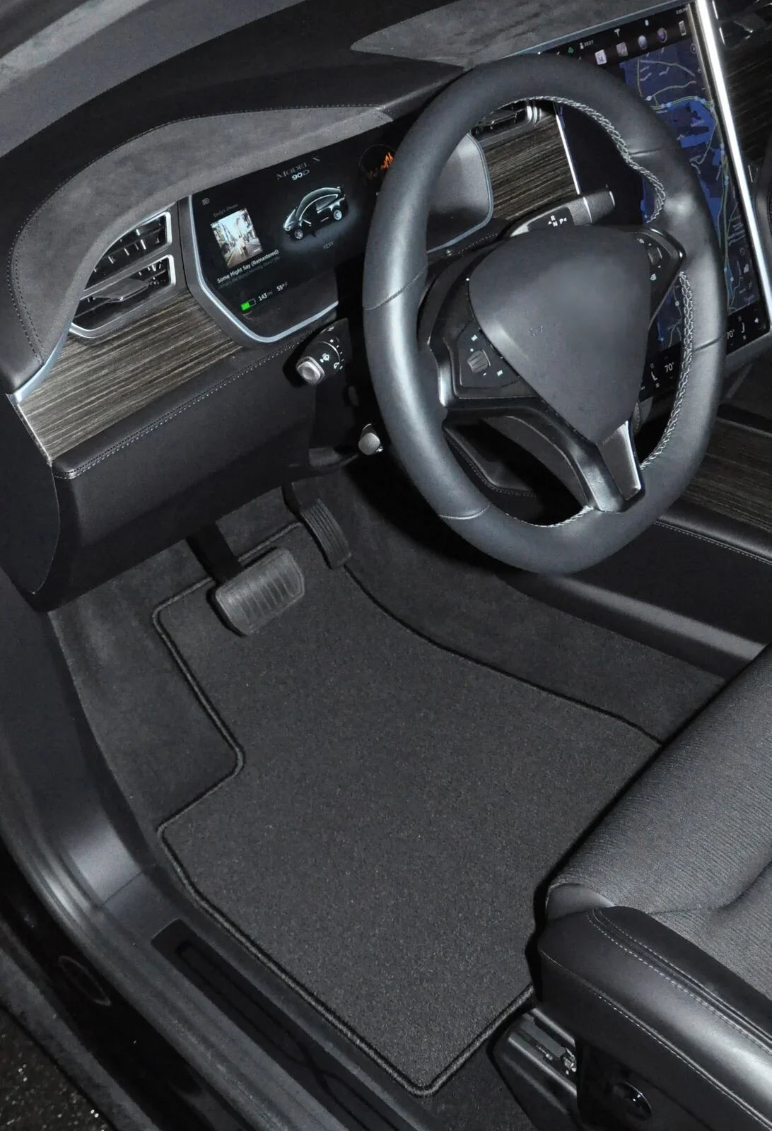 X3 Black Classic Carpet Car Mats / Floor Mats, Custom Fit for 2011, 2012, 2013, 2014, 2015, 2016, 2017 - Driver & Passenger Mats