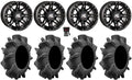 High Lifter HL3 14" Wheels Black 29.5" Assassinator Tires Kawasaki Teryx Mule