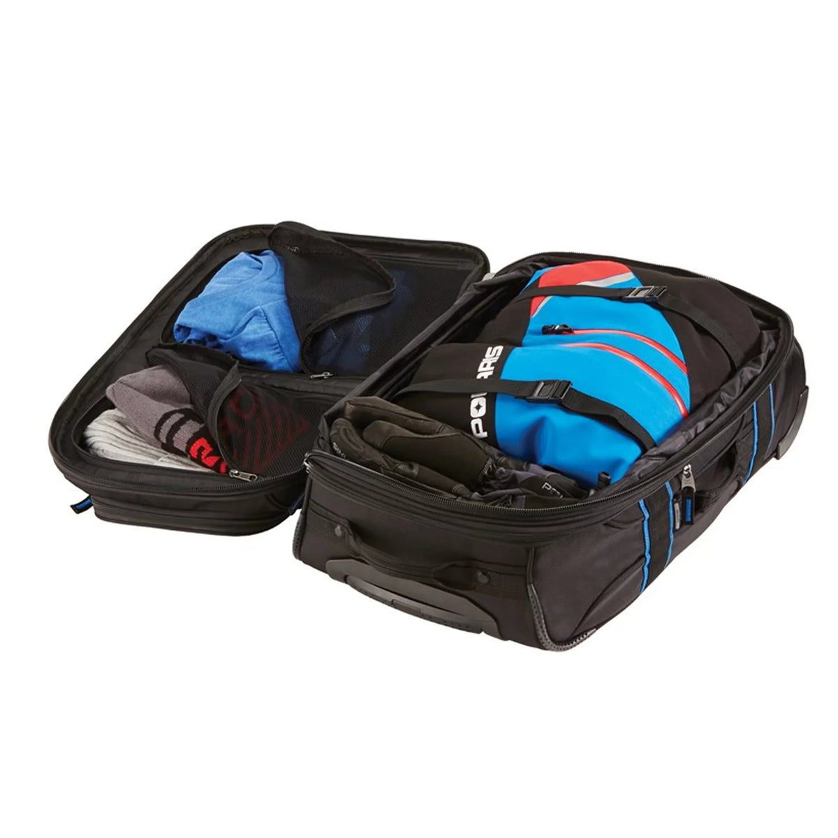 Polaris 2861486  Carry On Gear Bag In-Line Wheels Low Profile Pocket Duffle Suitcase -