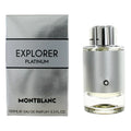 Explorer Platinum by Mont Blanc, 3.3 oz Eau de Parfum Spray for Men