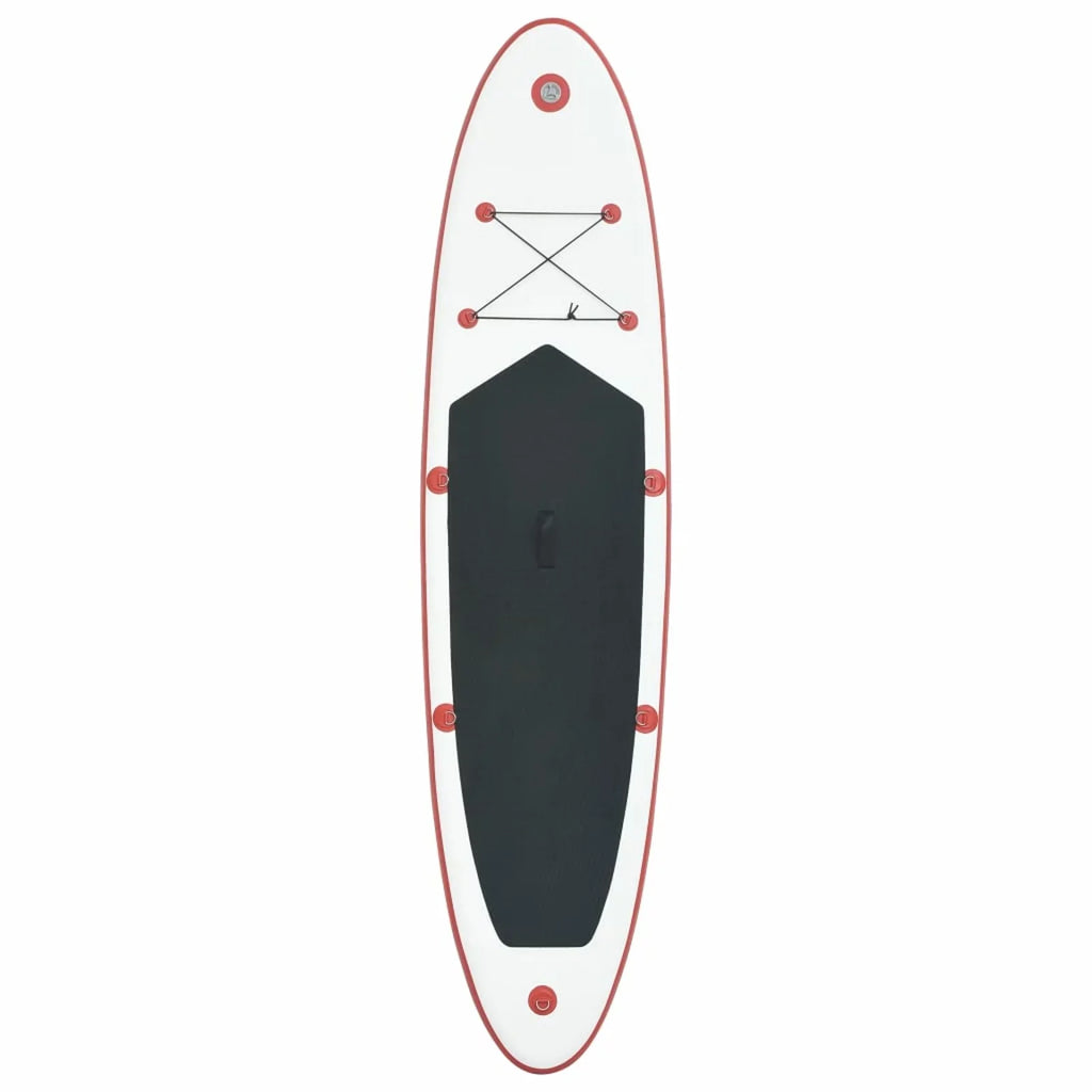 Inflatable Paddleboard Set Red and White