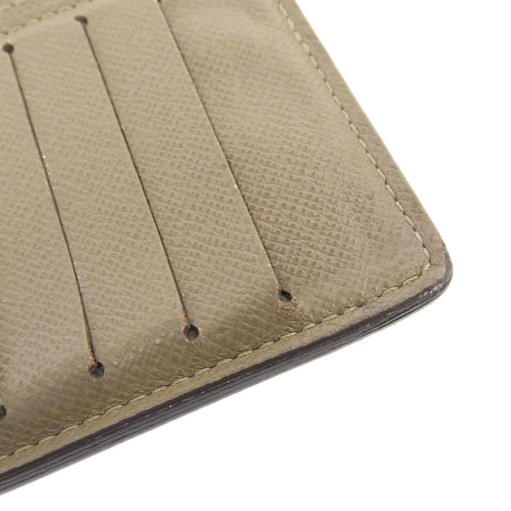 Pre-Owned Louis Vuitton   Taiga Portefeuille Brother Bifold Long Wallet Ural M32807 (Good)