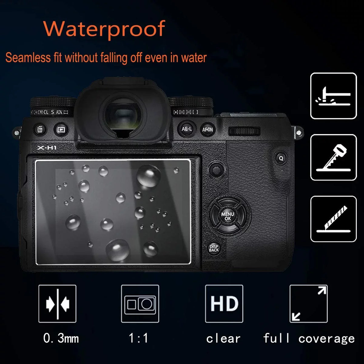Alpha 7  Screen Protector compatible with Sony Alpha 7  A7  A7IV A7MIV A7M4 A7M  4 Mark , Anti-Scratch
