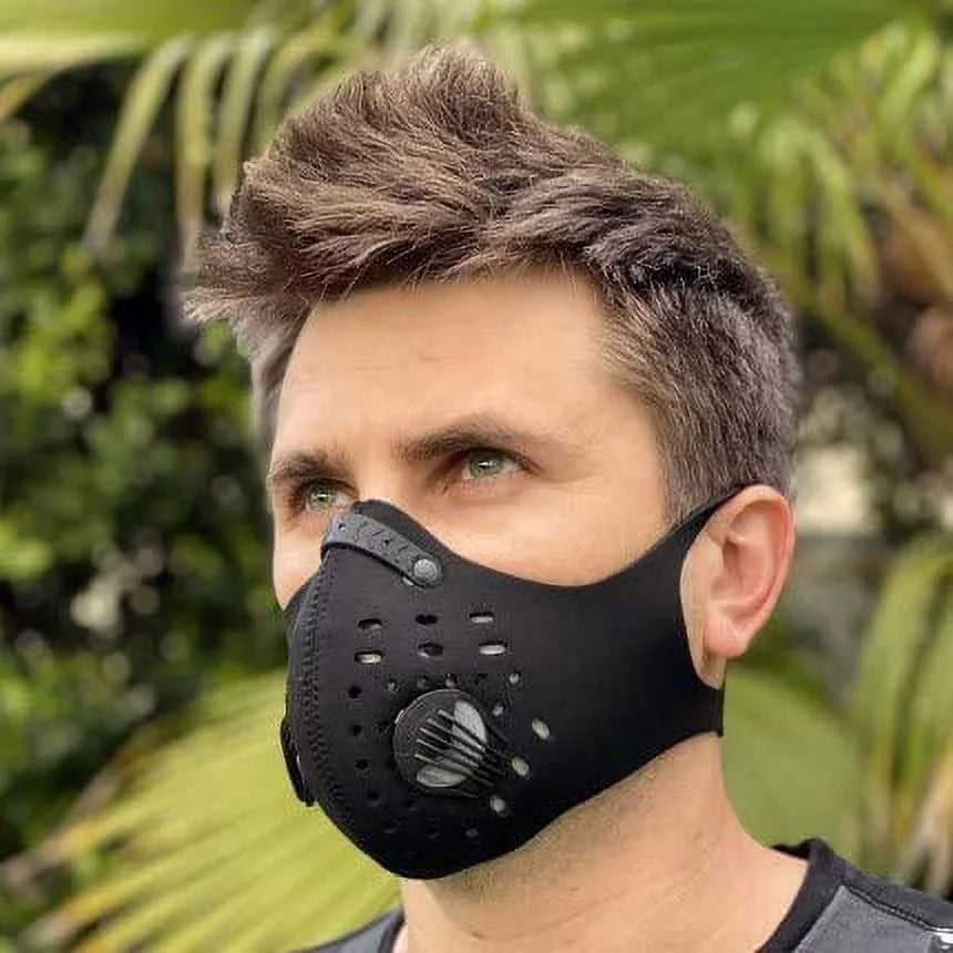 Face Masks -   - 2 Masks with 4 Filters - Ships from
