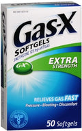 Gas-X Softgels Extra Strength 50 SoftGels (Pack of 4)