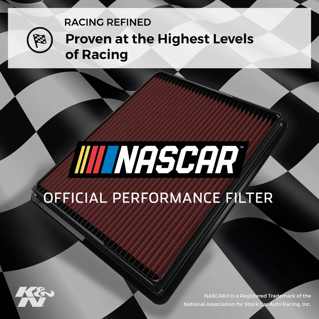 K&N Engine Air Filter: High Performance, Premium, Washable, Replacement Filter: 2005-2012 Chevy/Buick/Cadillac/Pontiac (Malibu, Equinox, Lucerne, , G6, Torrent), 33-2296