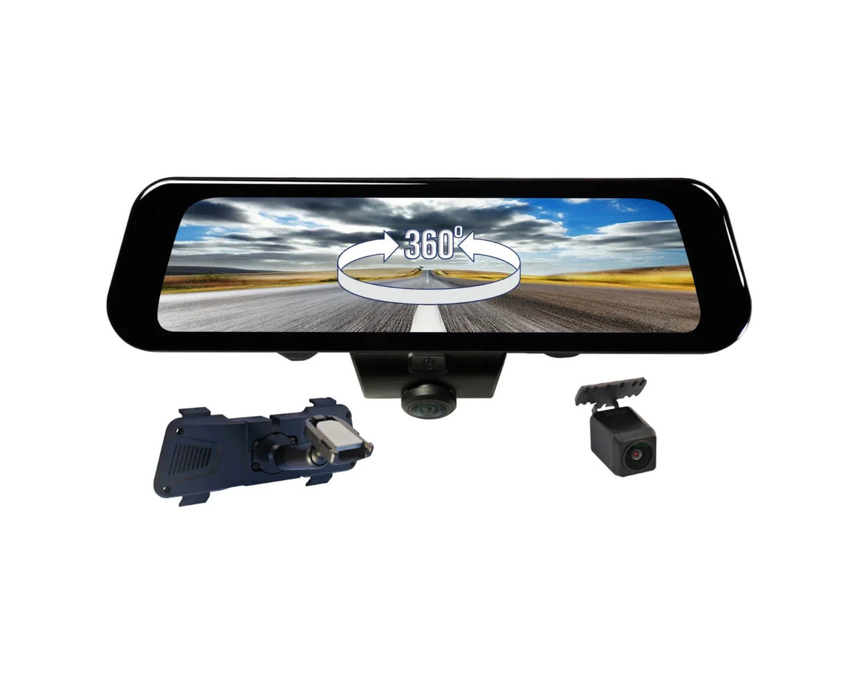 Rydeen 360-- 360 Degree 10" Frameless Touchscreen 4K Smart Mirror