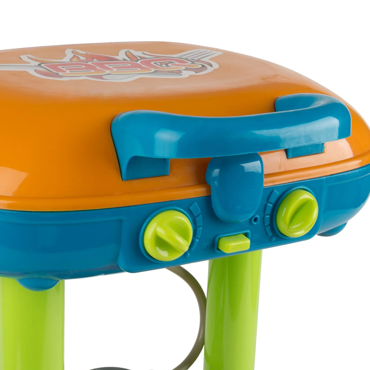 Hey! Play!  Grill Toy Set - Pretend Play Kids Dinner Play Set