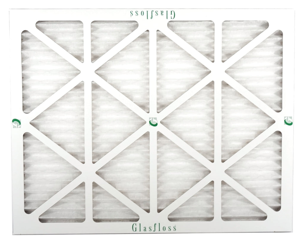 Glasfloss 22x36x1 -  10 -Qty:6 - Furnace Air Filter - Made in  (Actual Size: 21.5 x 35.5x7/8 inch)