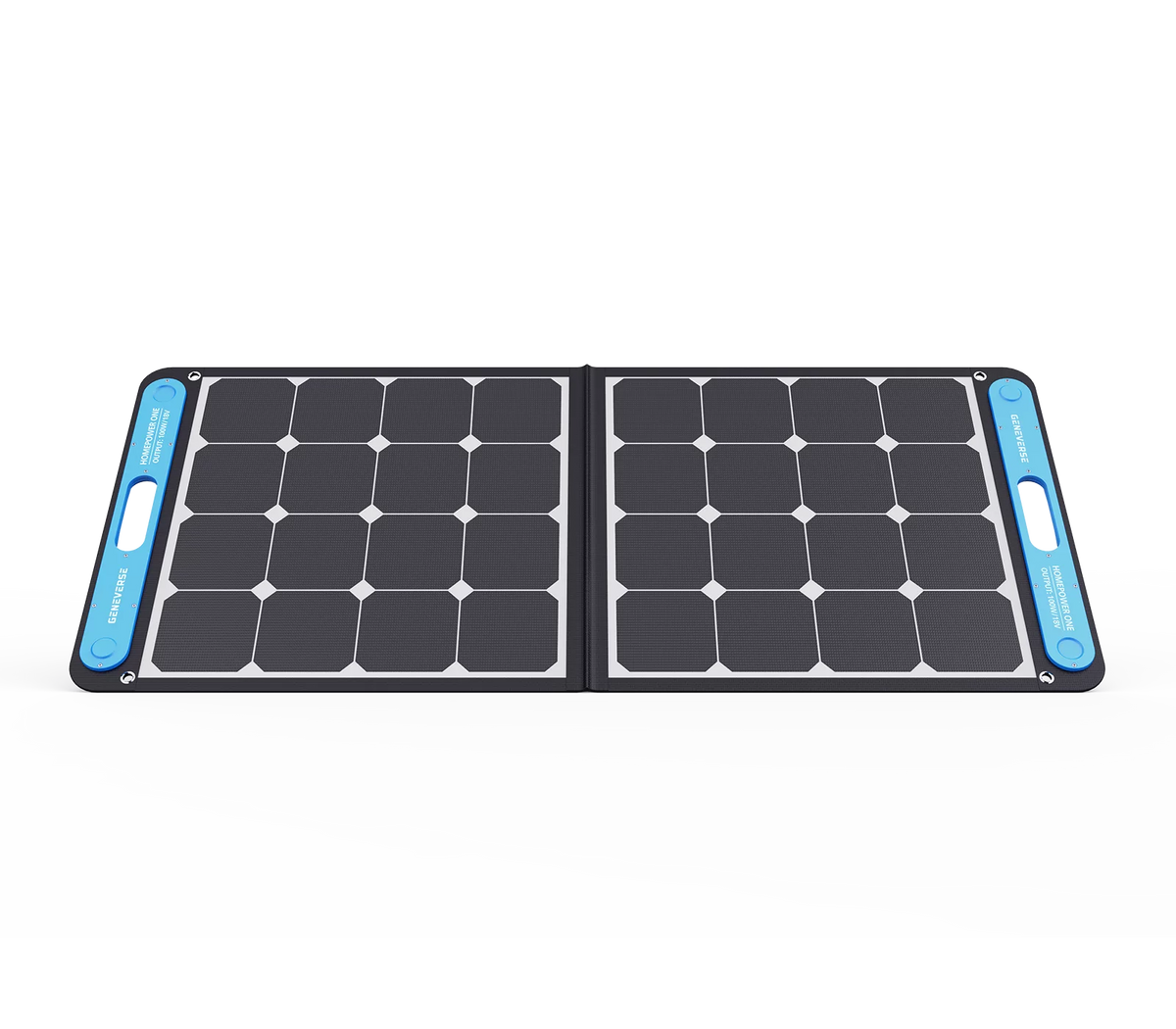 100 Watts SolarPower One Monocrystalline Portable Solar Panel with built-in -C and -A ports