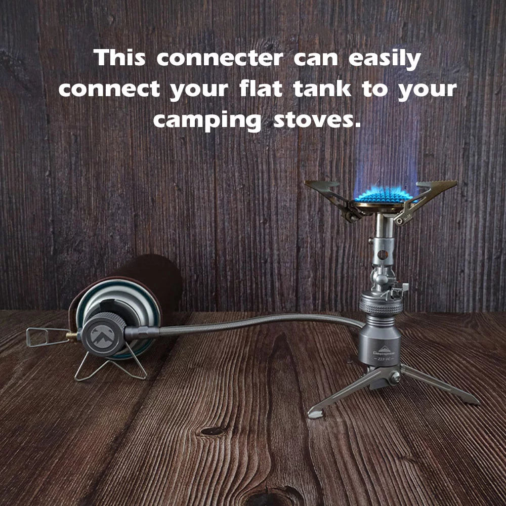 Stoves Connector, Camping Gas Adapter for Butane Canisters, Tripods, and Camping Gear
