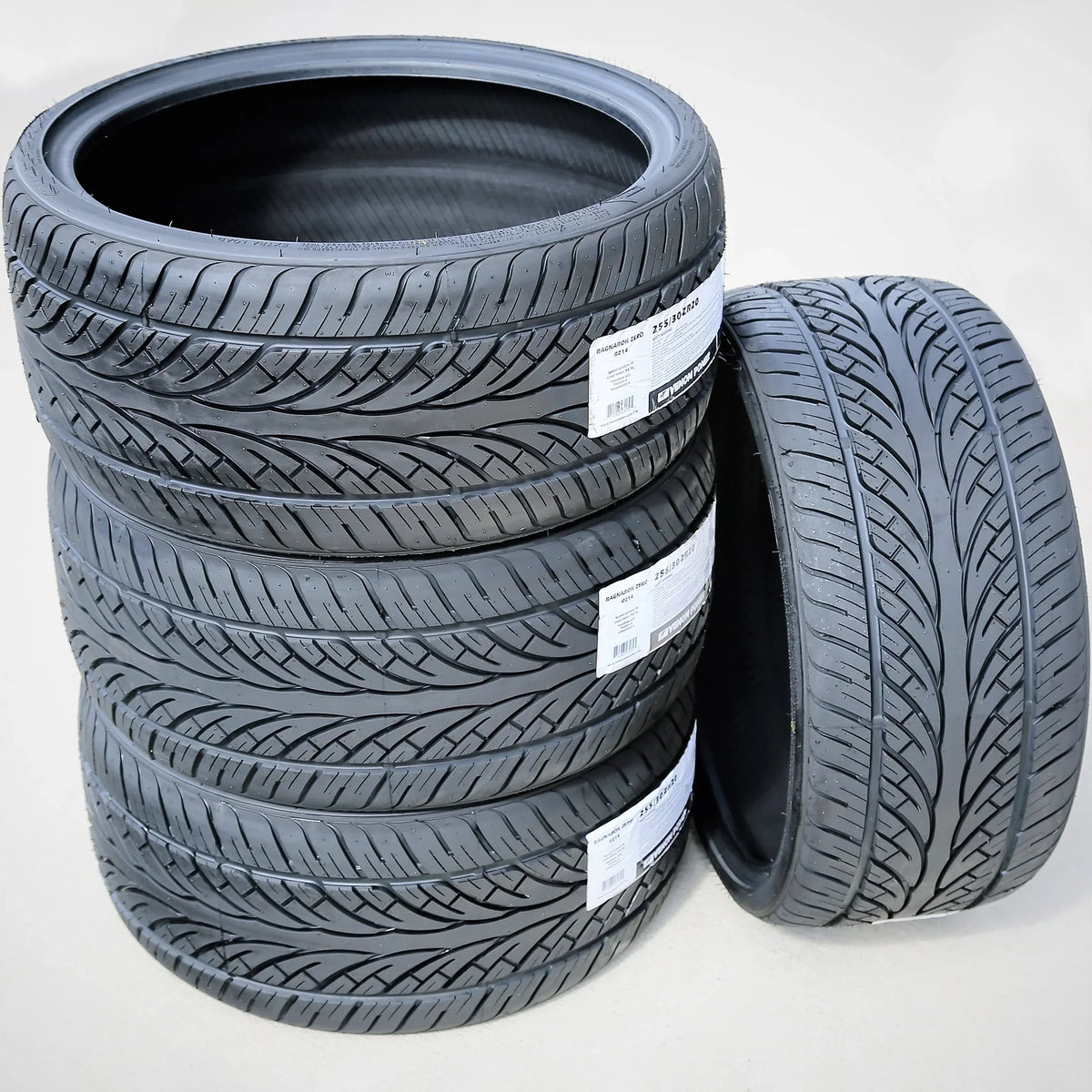 Pair of 2 () Venom Power Ragnarok Zero 255/30R20  92W  A/S Performance Tire Fits: 2016-23 Audi  Quattro Base