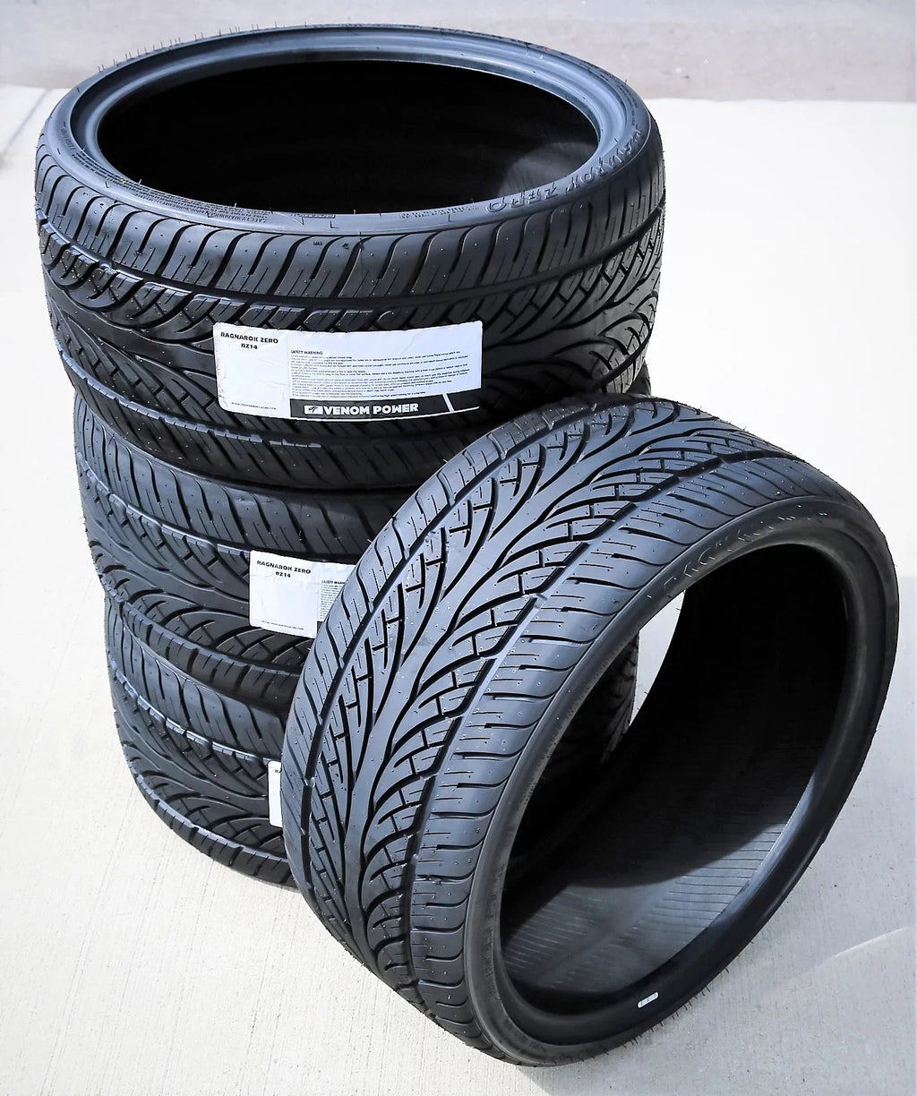 Pair of 2 () Venom Power Ragnarok Zero 255/30R20  92W  A/S Performance Tire Fits: 2016-23 Audi  Quattro Base