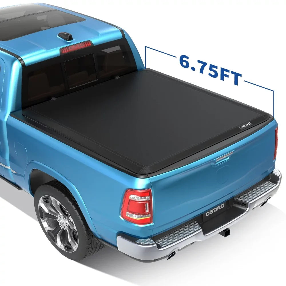 Ledkingdomus 5 ft Soft Tri-Fold Truck Bed Tonneau Cover for 2015-2023 Chevy Colorado/ Canyon