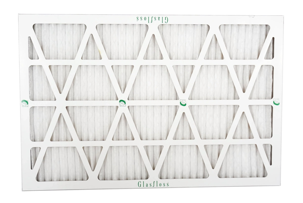 Glasfloss 20x30x1 -  10 -Qty:4 - Furnace Air Filter - Made in  (Actual Size: 19.5 x 29.5x7/8 inch)