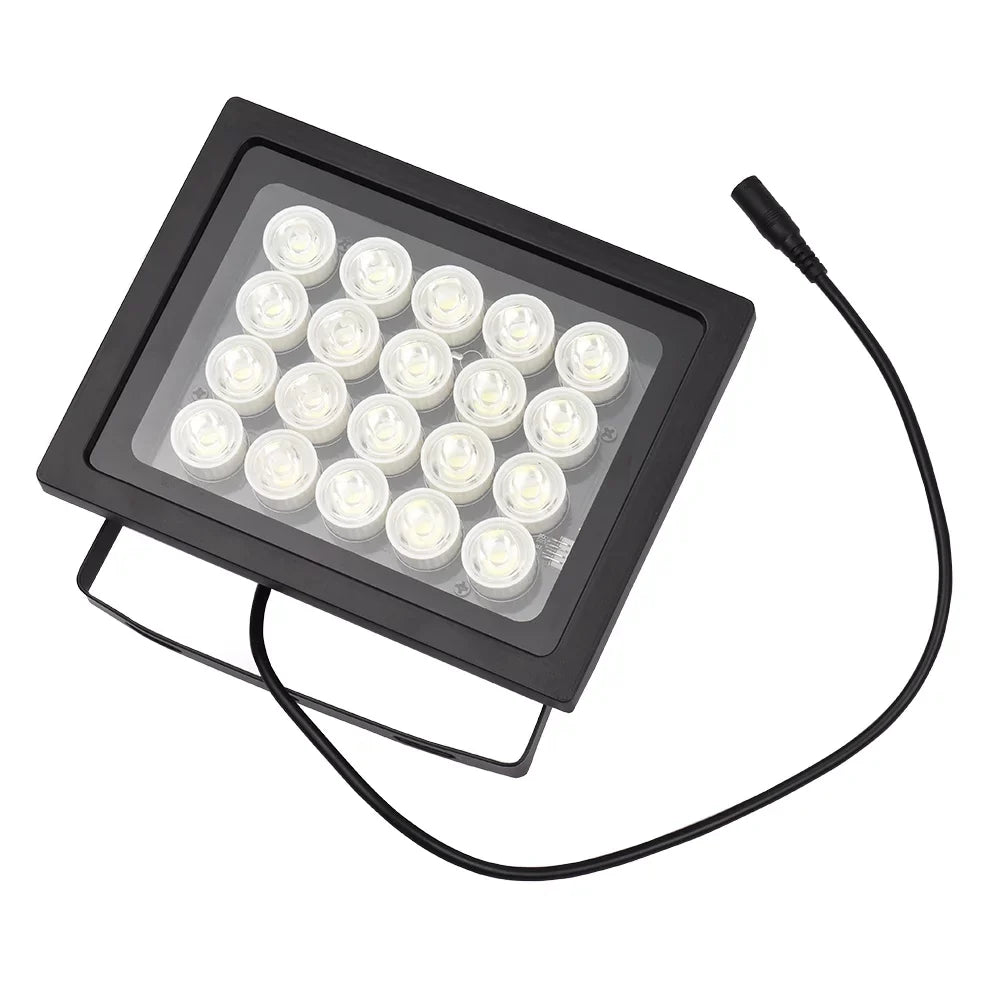 Walmeck Professional Camara Light 20pcs  Night Vision Wide Angle Long Outdoor Waterproof for  Camera