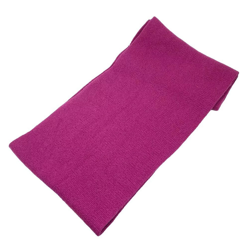 Pre-Owned  Hermes   snood muffler cashmere ladies purple pink rose dark (Good)
