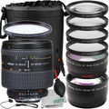 Ultimaxx Advanced Nikon  24-85mm f/2.8-4D  Lens Bundle - Includes: Water-Resistant Lens Pouch, 2.2x Telephoto Zoom Lens Attachment, Protective  Filter & More (16pc Bundle)
