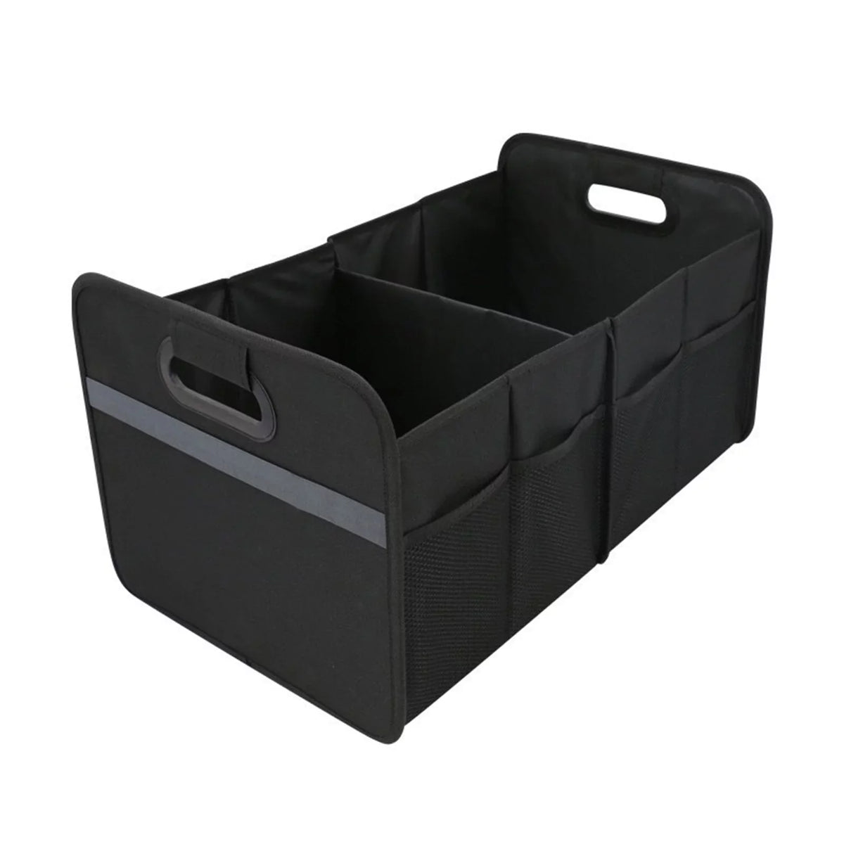 Pinnaco Car Trunk Organizer Oxford Cloth Storage Box 55L - Keep Your Automotive Cargo Organized on the Go!