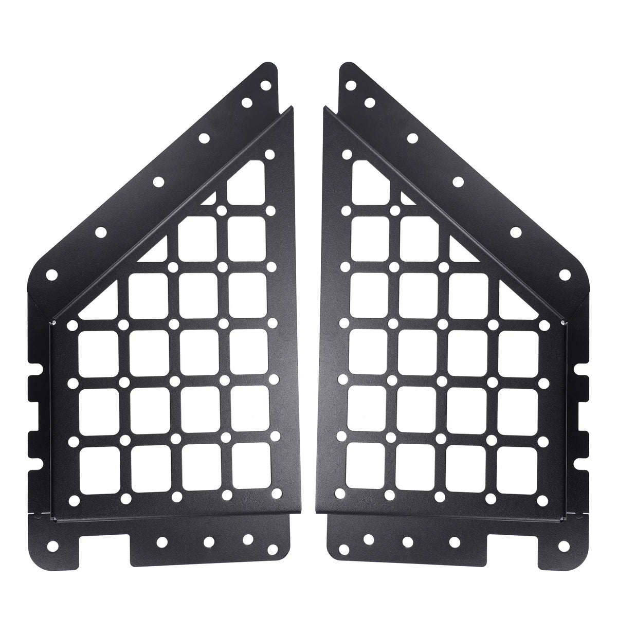 1 Pair Rear Door Storage Pockets Panels Metal Organizer Box for Ford Bronco 6th 4 Door 2021 2022 Accessories