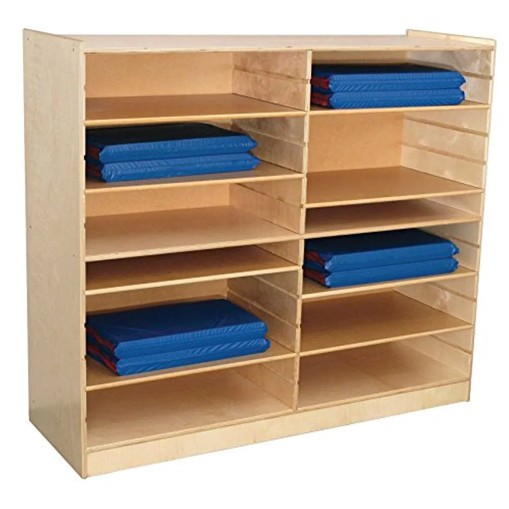 Wood Designs  Folding Rest Mat Storage