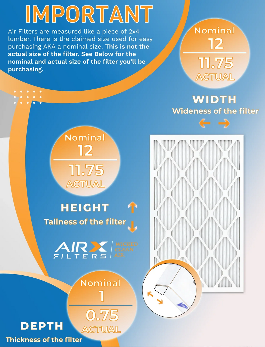 12x12x1 Air Filter  8 Rating, 12 Pack of Furnace Filters Comparable to  700 &  5 - Made in  by     .