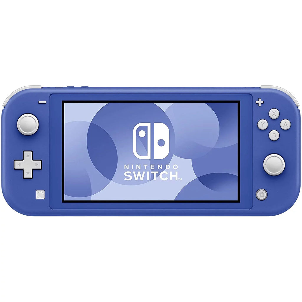 Nintendo Switch Lite (Blue) Gaming Console Bundle with No More Heroes 3