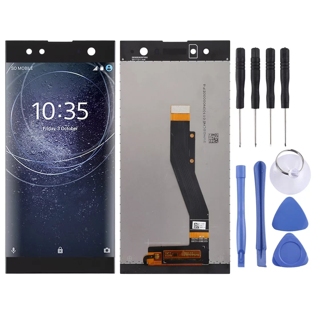 Cellphone Repair Parts    Screen for Sony Xperia XA2 Ultra with Digitizer Full Assembly