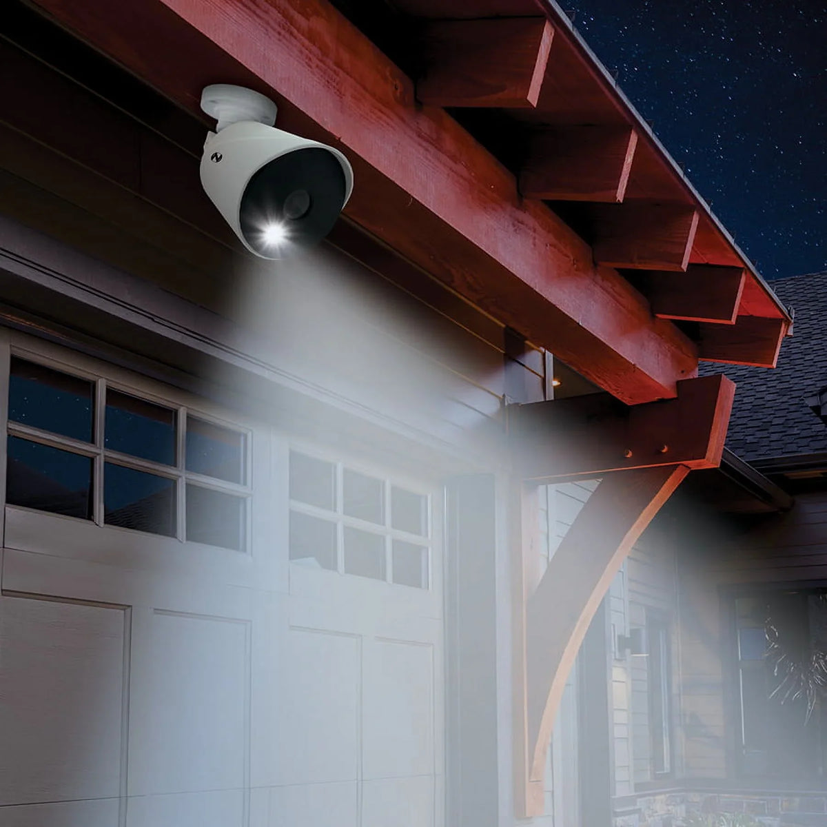 Night Owl Security Camera System , 12 Channel  with 1TB Hard Drive, 4 Wired 4K Ultra  Spotlight Surveillance Bullet Cameras, Indoor Outdoor Cameras with Night Vision