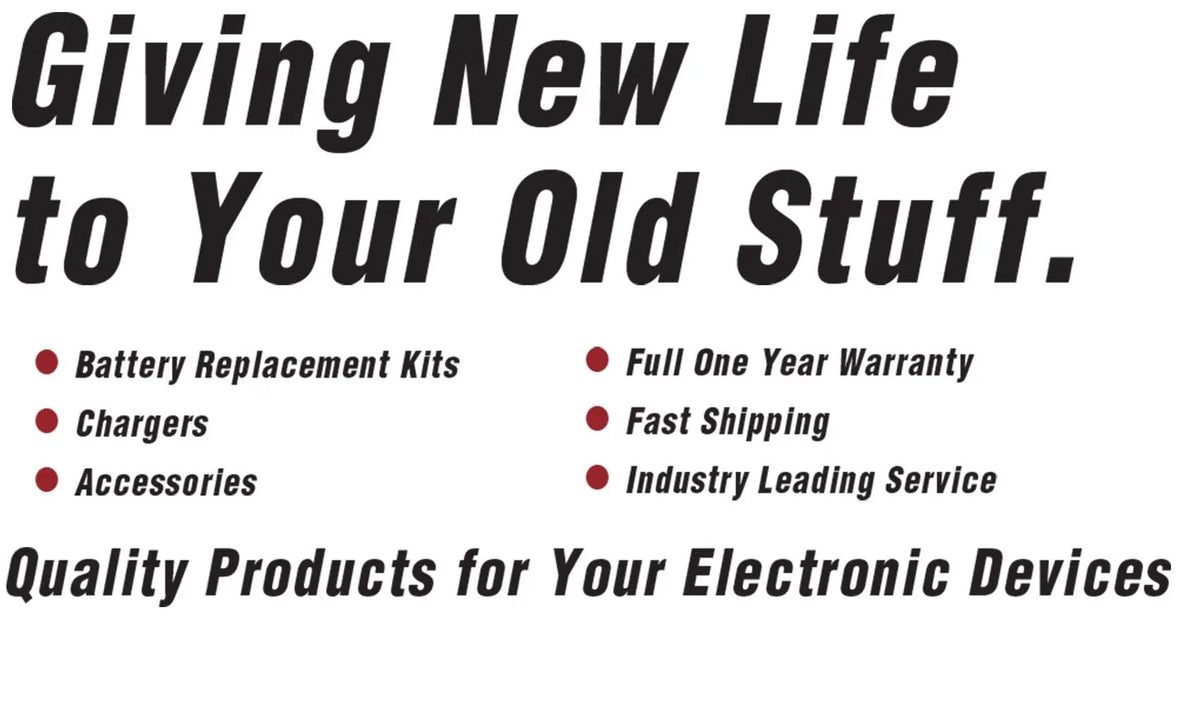Amazon Fire  7" 4th Generation 0063 Battery Replacement Kit with Tools, Video Instructions, Extended Life Battery and Full One Year Warranty