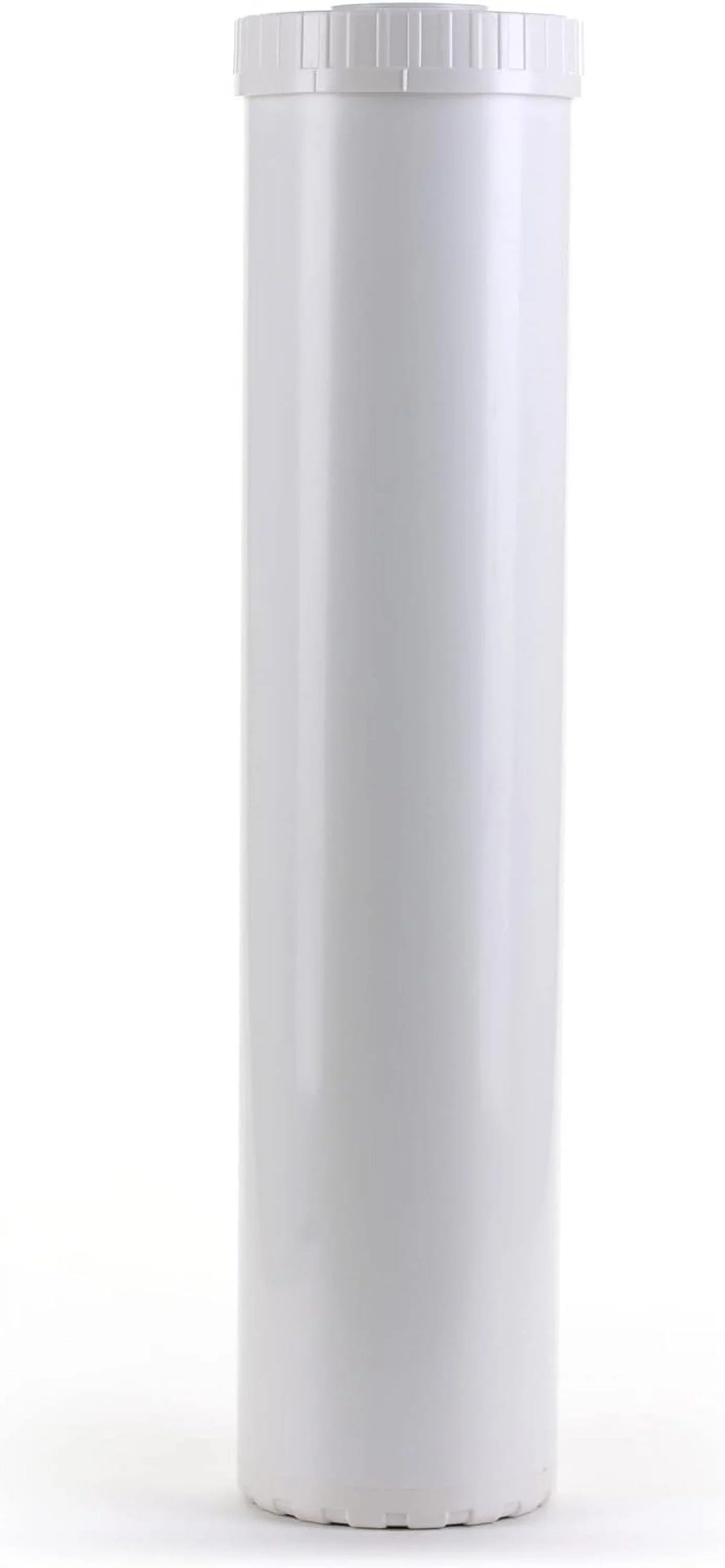 White Empty Water Filter Cartridge Durable Construction For Pre Post, Fits Standard Housings 4.5 X 20