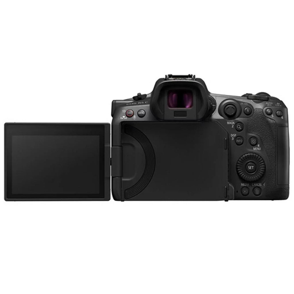Canon  R5 C Mirrorless Cinema Camera (Body Only) with 2 Pack SanDisk 64GB Memory Card + ZeeTech Accessory Bundle