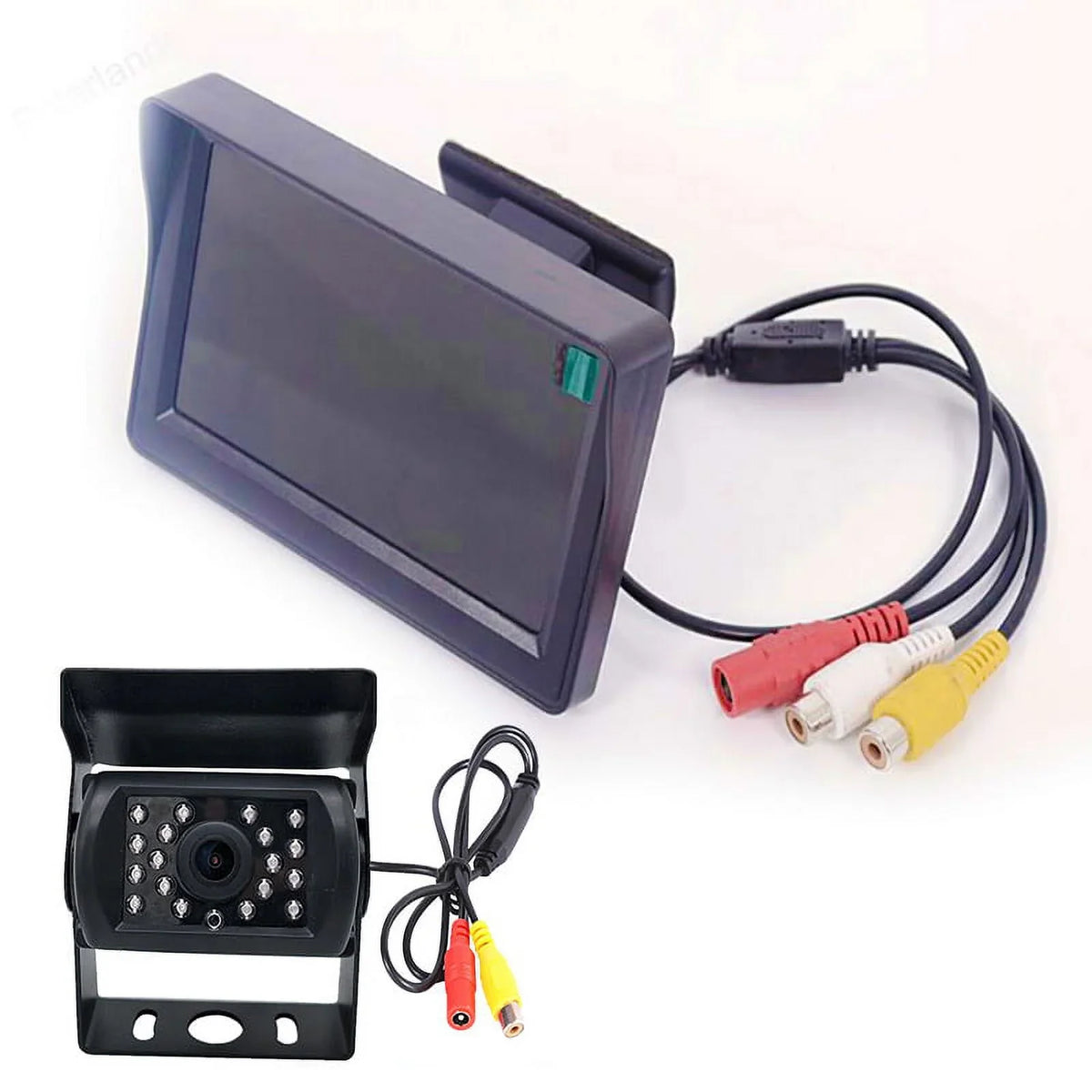 12~24V Truck Bus Wagon Van Parking Camera Monitor System 4.3" Car Monitor With Camera with Wireless Transmitter/Receiver