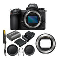 Nikon Z6II Mirrorless Digital Camera with Nikon   Mount Adapter Bundle