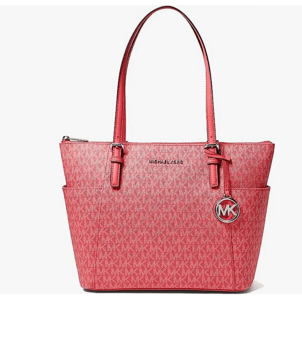 Michael Kors Jet Set Item East/West Top Zip Tote Geranium One Size