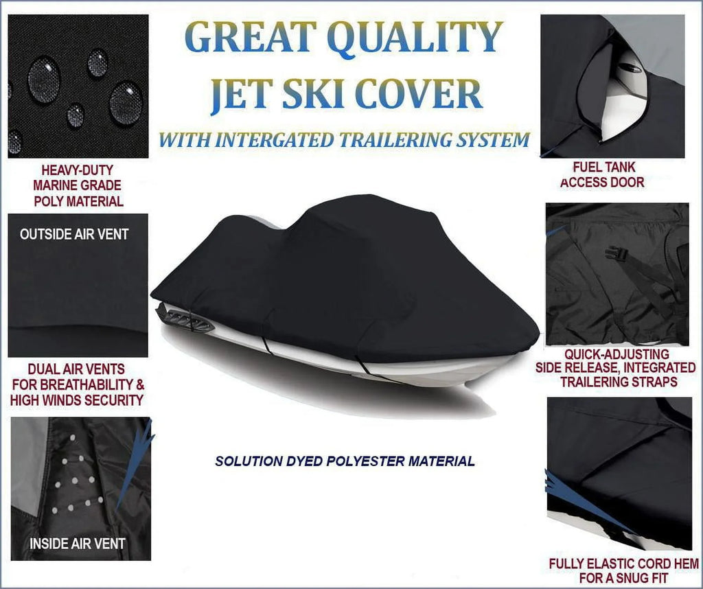 600  JetSki Cover Compatible for    Sea Doo Spark 2up 900  2014-2016 2017 2018 2019 2020 2021 2022