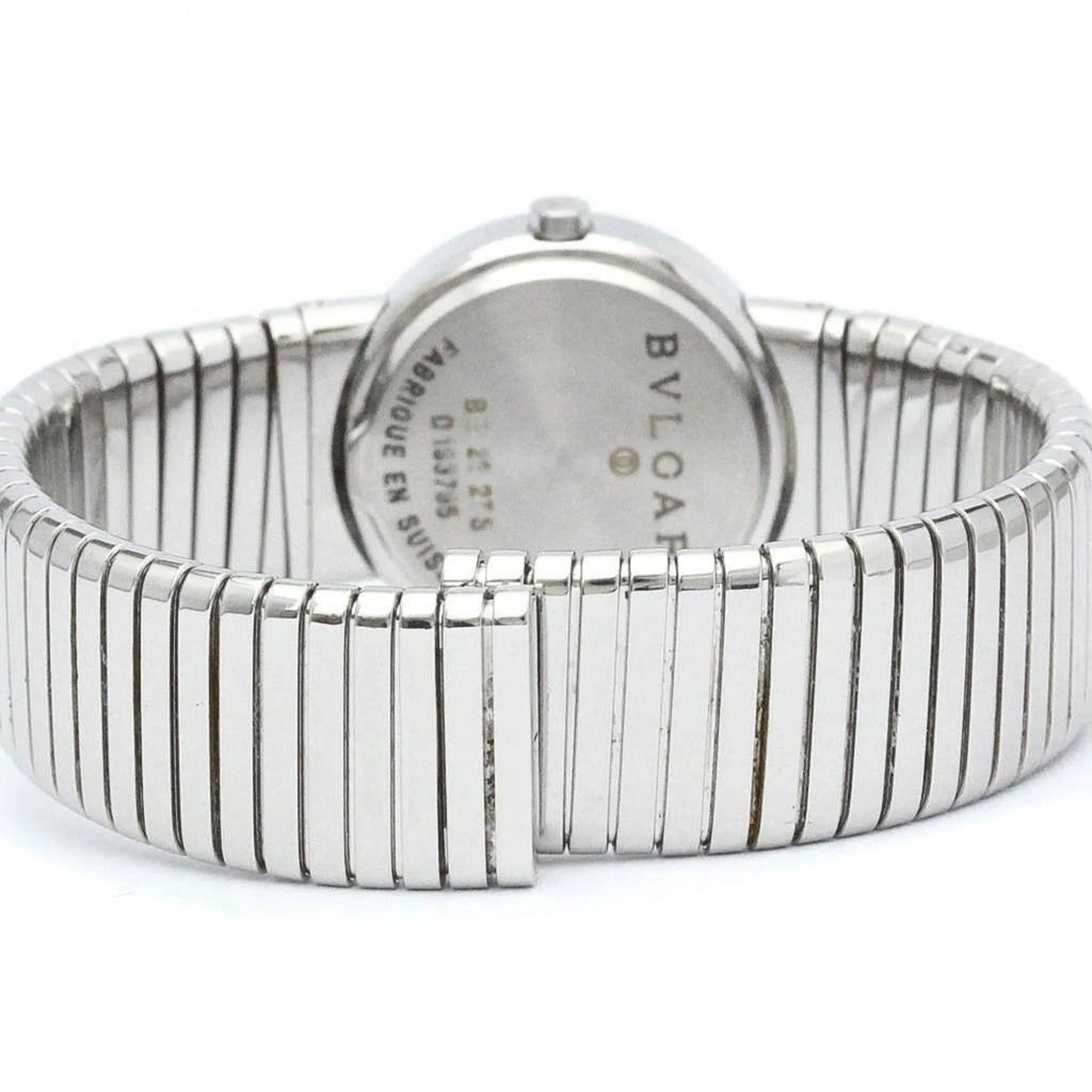 Pre-Owned Polished  Tubogas Stainless Steel Quartz Ladies Watch BB26 2TS BF563995 (Good)
