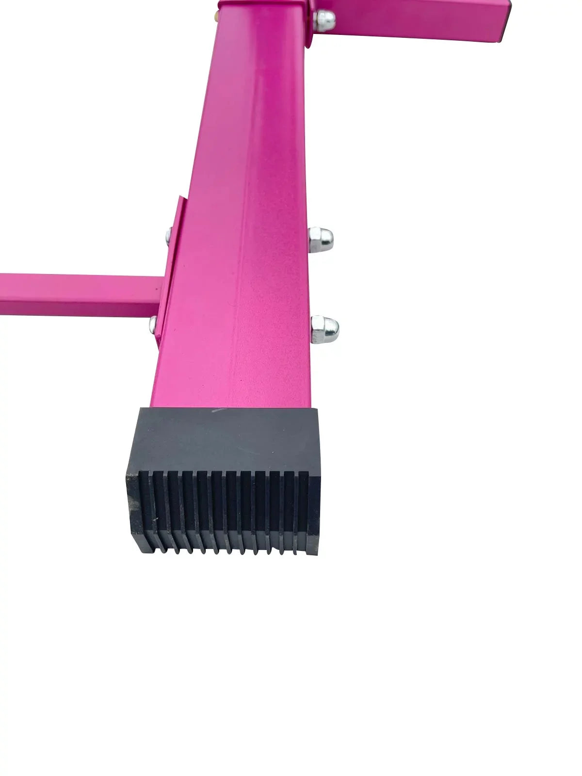 Athletic Bar Expandable Gymnastics Kip Bar for Kids with 6’x4’ Gymnastics Mat and Cushioned Handrail, Height Adjustable 3 to 5  Horizontal Bar, Gymnastic Bar for Junior Gymnasts Training Bar Pink